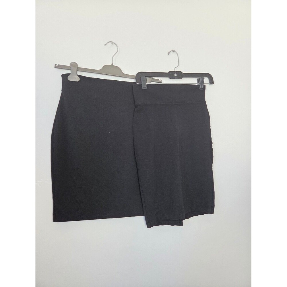 Bundle Of Two Black Pencil Skirt Knee Length Preppy Office Career Minimalist S